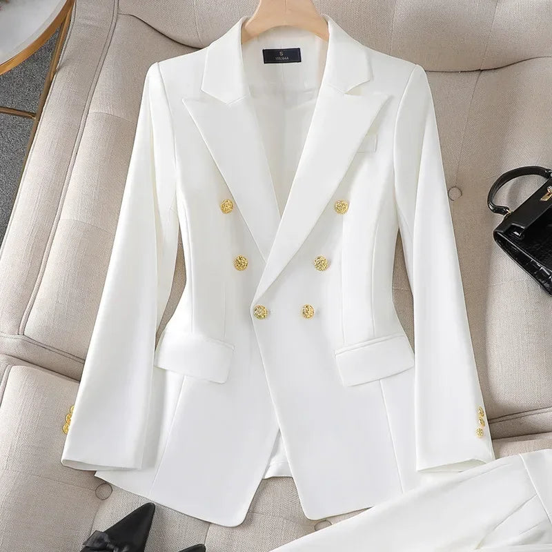 Elegant Coat and Pants Suit