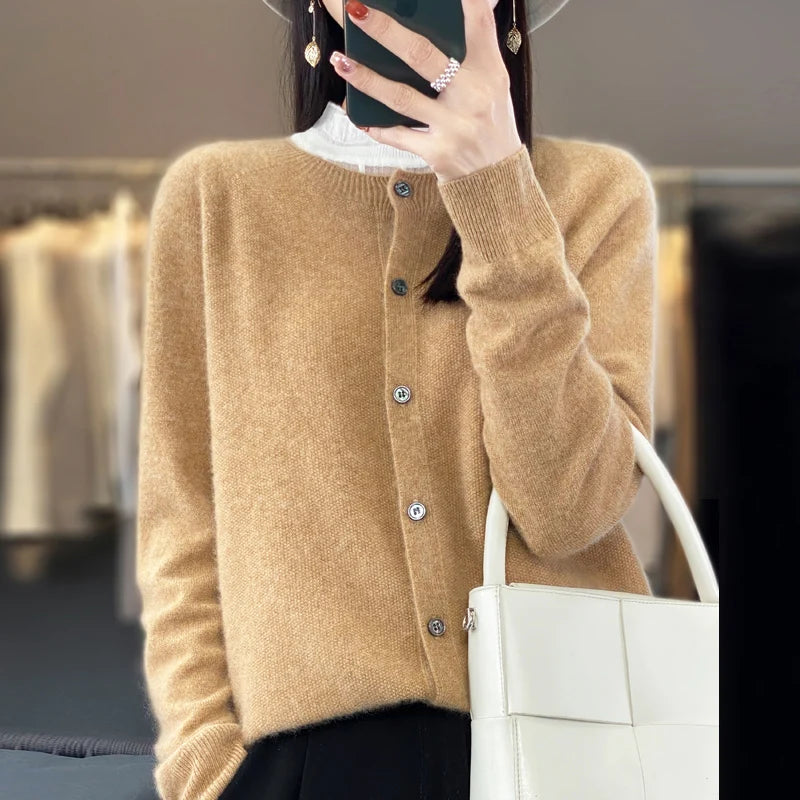 Spring and autumn cardigan