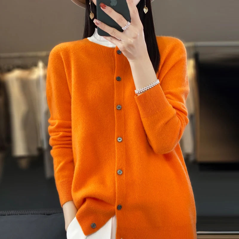 Spring and autumn cardigan
