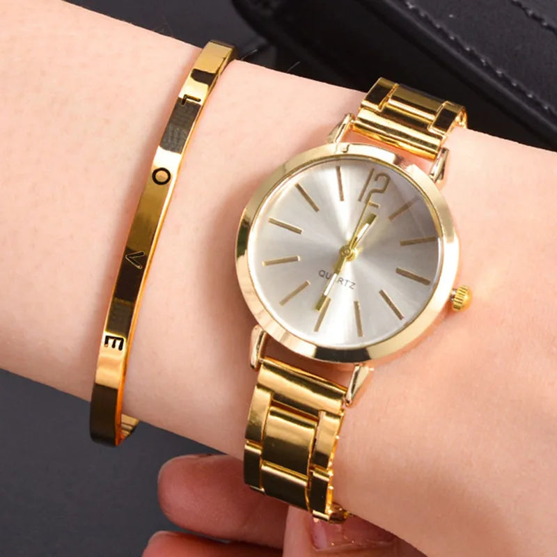 Stainless steel watch