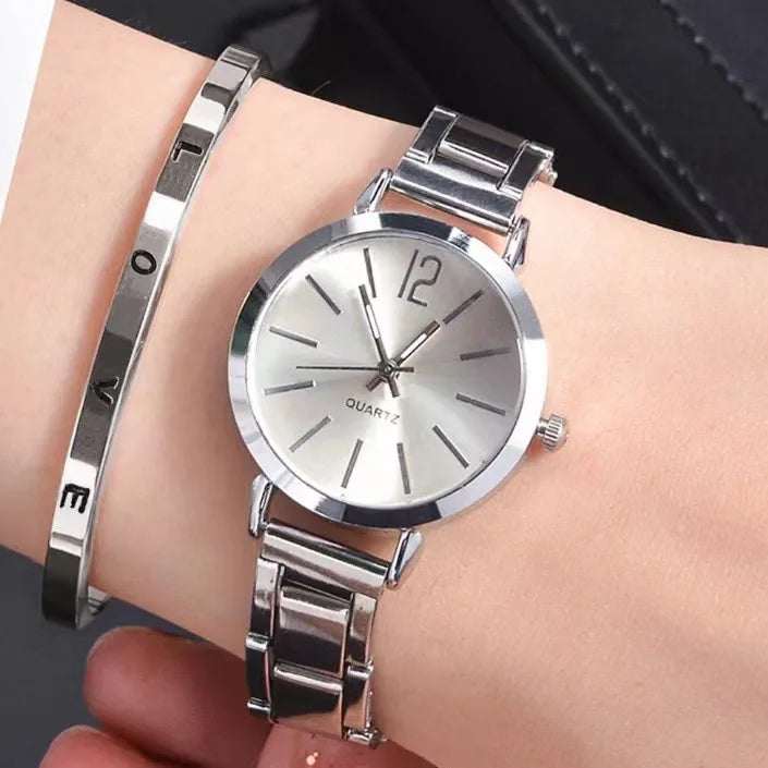 Stainless steel watch