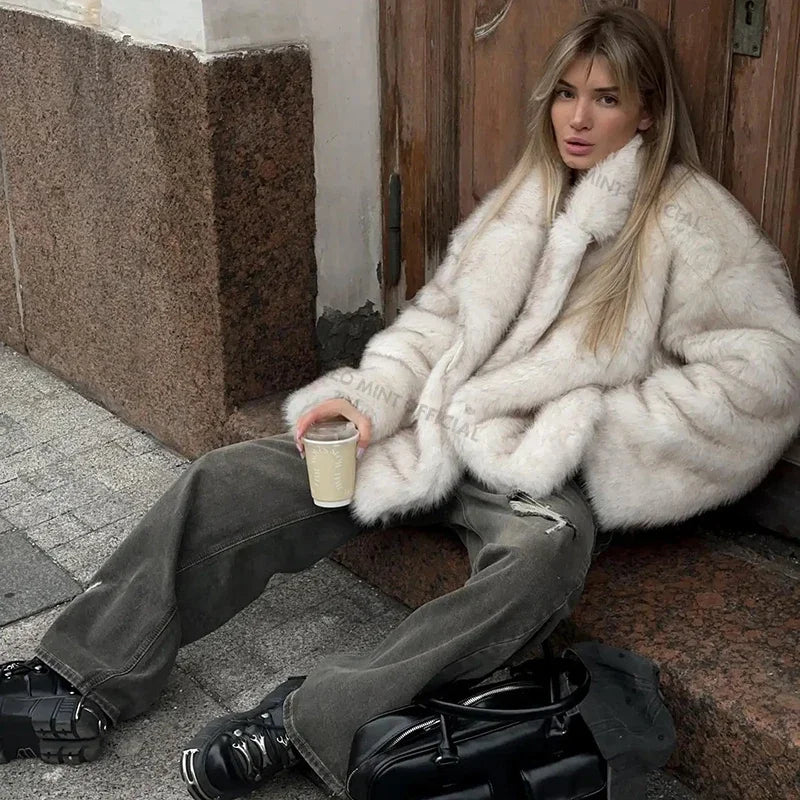 Warm Fur Fashion Jacked