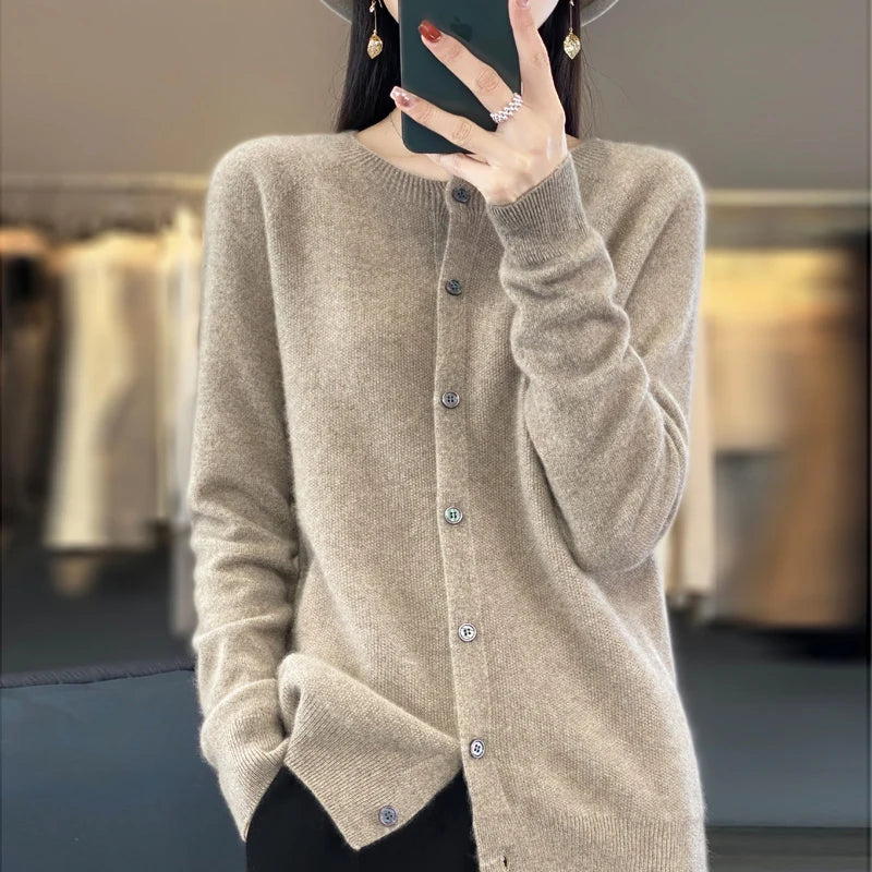 Spring and autumn cardigan