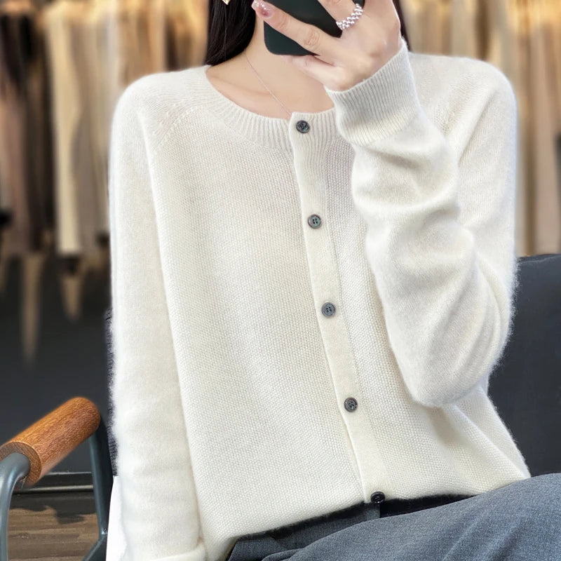 Spring and autumn cardigan
