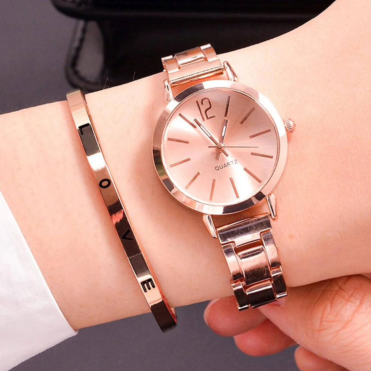 Stainless steel watch